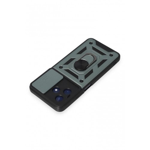 Newface Realme C53 Kılıf Pars Lens Yüzüklü Silikon - Yeşil Newface Realme C53 Kılıf Pars Lens Yüzüklü Silikon - Yeşil