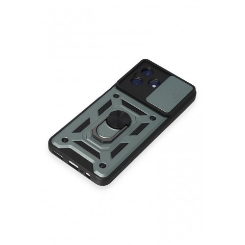 Newface Realme C53 Kılıf Pars Lens Yüzüklü Silikon - Yeşil Newface Realme C53 Kılıf Pars Lens Yüzüklü Silikon - Yeşil