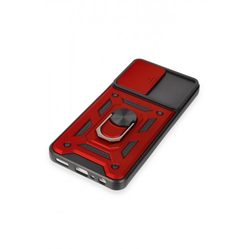 Newface Samsung Galaxy M14 5G Kılıf Pars Lens Yüzüklü Silikon - Kırmızı Newface Samsung Galaxy M14 5G Kılıf Pars Lens Yüzüklü Silikon - Kırmızı