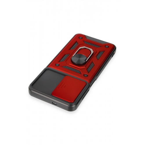 Newface Samsung Galaxy M14 5G Kılıf Pars Lens Yüzüklü Silikon - Kırmızı Newface Samsung Galaxy M14 5G Kılıf Pars Lens Yüzüklü Silikon - Kırmızı