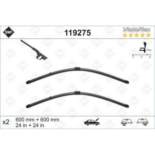 SILECEK SUPURGESI TAKIMI 600mm / 600mm MERCEDES C-CLASS W204 S204 SWF SILECEK SUPURGESI TAKIMI 600mm / 600mm MERCEDES C-CLASS W204 S204 SWF
