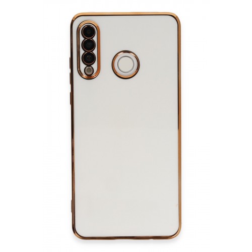 Newface Huawei P30 Lite Kılıf Volet Silikon - Beyaz Newface Huawei P30 Lite Kılıf Volet Silikon - Beyaz