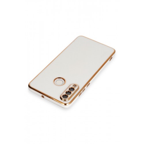 Newface Huawei P30 Lite Kılıf Volet Silikon - Beyaz Newface Huawei P30 Lite Kılıf Volet Silikon - Beyaz