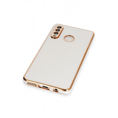 Newface Huawei P30 Lite Kılıf Volet Silikon - Beyaz Newface Huawei P30 Lite Kılıf Volet Silikon - Beyaz