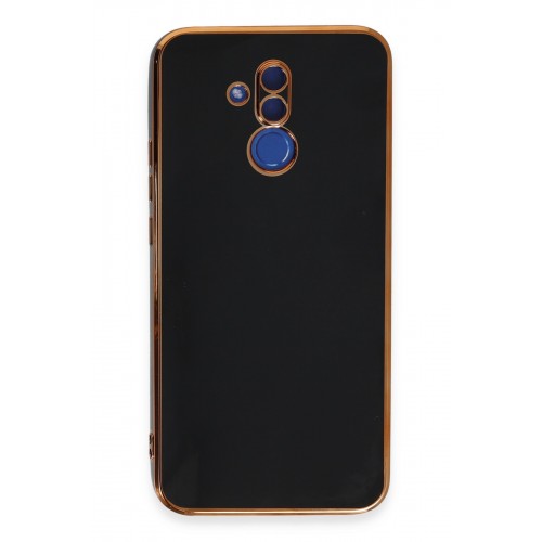 Newface Huawei Mate 20 Lite Kılıf Volet Silikon - Siyah