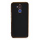 Newface Huawei Mate 20 Lite Kılıf Volet Silikon - Siyah