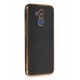 Newface Huawei Mate 20 Lite Kılıf Volet Silikon - Siyah