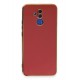 Newface Huawei Mate 20 Lite Kılıf Volet Silikon - Kırmızı