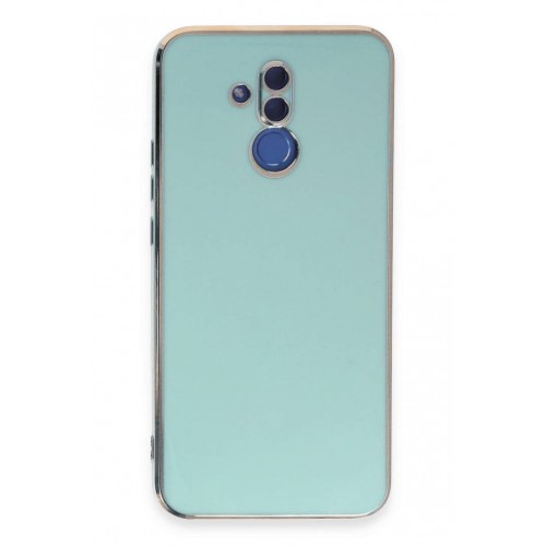 Newface Huawei Mate 20 Lite Kılıf Volet Silikon - Açık Yeşil Newface Huawei Mate 20 Lite Kılıf Volet Silikon - Açık Yeşil