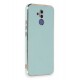 Newface Huawei Mate 20 Lite Kılıf Volet Silikon - Açık Yeşil Newface Huawei Mate 20 Lite Kılıf Volet Silikon - Açık Yeşil