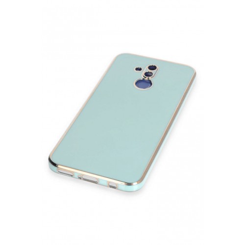 Newface Huawei Mate 20 Lite Kılıf Volet Silikon - Açık Yeşil Newface Huawei Mate 20 Lite Kılıf Volet Silikon - Açık Yeşil