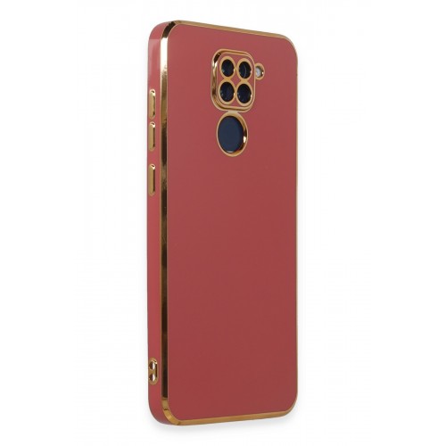 Newface Xiaomi Redmi Note 9 Kılıf Volet Silikon - Kırmızı Newface Xiaomi Redmi Note 9 Kılıf Volet Silikon - Kırmızı