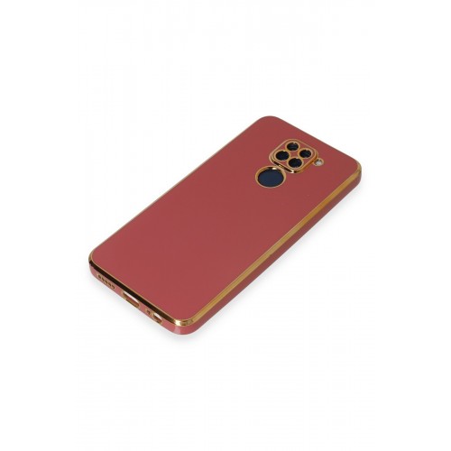 Newface Xiaomi Redmi Note 9 Kılıf Volet Silikon - Kırmızı Newface Xiaomi Redmi Note 9 Kılıf Volet Silikon - Kırmızı