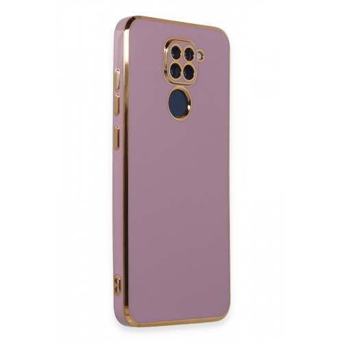 Newface Xiaomi Redmi Note 9 Kılıf Volet Silikon - Mor Newface Xiaomi Redmi Note 9 Kılıf Volet Silikon - Mor