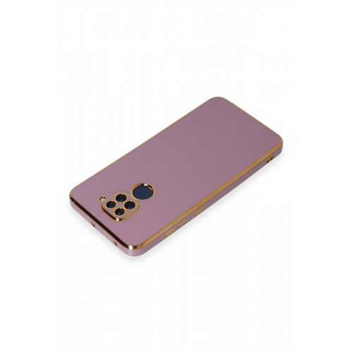 Newface Xiaomi Redmi Note 9 Kılıf Volet Silikon - Mor Newface Xiaomi Redmi Note 9 Kılıf Volet Silikon - Mor