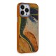 Newface iPhone 12 Pro Max Kılıf Moda Simli Kapak - Kahverengi Newface iPhone 12 Pro Max Kılıf Moda Simli Kapak - Kahverengi