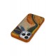 Newface iPhone 12 Pro Max Kılıf Moda Simli Kapak - Kahverengi Newface iPhone 12 Pro Max Kılıf Moda Simli Kapak - Kahverengi