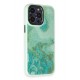 Newface iPhone 12 Pro Max Kılıf Moda Simli Kapak - Yeşil Newface iPhone 12 Pro Max Kılıf Moda Simli Kapak - Yeşil