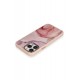 Newface iPhone 12 Pro Max Kılıf Moda Simli Kapak - Rose