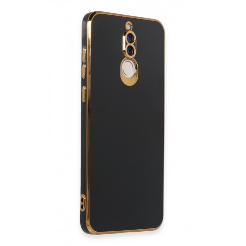 Newface Huawei Mate 10 Lite Kılıf Volet Silikon - Siyah Newface Huawei Mate 10 Lite Kılıf Volet Silikon - Siyah