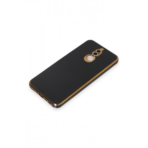 Newface Huawei Mate 10 Lite Kılıf Volet Silikon - Siyah Newface Huawei Mate 10 Lite Kılıf Volet Silikon - Siyah