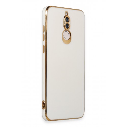 Newface Huawei Mate 10 Lite Kılıf Volet Silikon - Beyaz Newface Huawei Mate 10 Lite Kılıf Volet Silikon - Beyaz