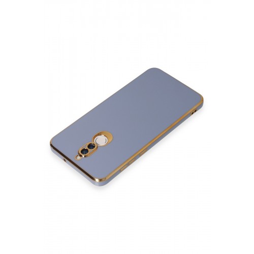 Newface Huawei Mate 10 Lite Kılıf Volet Silikon - Mavi Newface Huawei Mate 10 Lite Kılıf Volet Silikon - Mavi