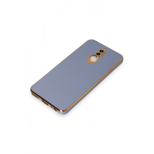 Newface Huawei Mate 10 Lite Kılıf Volet Silikon - Mavi Newface Huawei Mate 10 Lite Kılıf Volet Silikon - Mavi