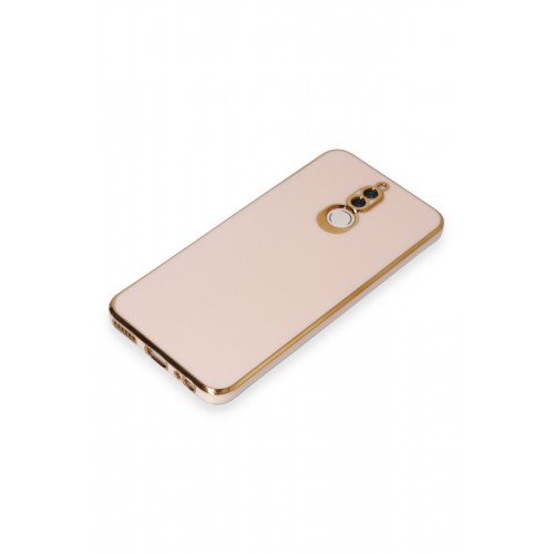 Newface Huawei Mate 10 Lite Kılıf Volet Silikon - Pembe Newface Huawei Mate 10 Lite Kılıf Volet Silikon - Pembe