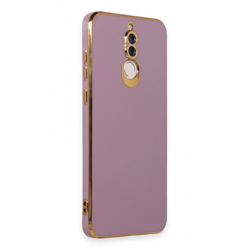Newface Huawei Mate 10 Lite Kılıf Volet Silikon - Mor Newface Huawei Mate 10 Lite Kılıf Volet Silikon - Mor