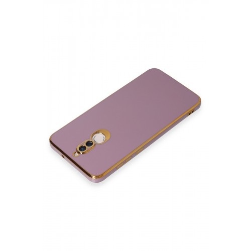 Newface Huawei Mate 10 Lite Kılıf Volet Silikon - Mor Newface Huawei Mate 10 Lite Kılıf Volet Silikon - Mor