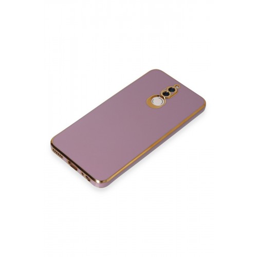 Newface Huawei Mate 10 Lite Kılıf Volet Silikon - Mor Newface Huawei Mate 10 Lite Kılıf Volet Silikon - Mor