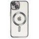 Newface iPhone 15 Kılıf Kross Magneticsafe Kapak - Titan Gri