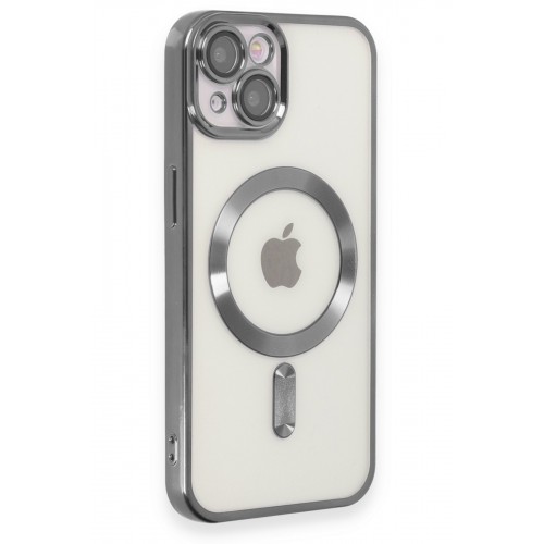 Newface iPhone 15 Kılıf Kross Magneticsafe Kapak - Titan Gri Newface iPhone 15 Kılıf Kross Magneticsafe Kapak - Titan Gri