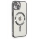 Newface iPhone 15 Kılıf Kross Magneticsafe Kapak - Titan Gri