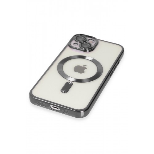 Newface iPhone 15 Kılıf Kross Magneticsafe Kapak - Titan Gri Newface iPhone 15 Kılıf Kross Magneticsafe Kapak - Titan Gri