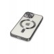 Newface iPhone 15 Kılıf Kross Magneticsafe Kapak - Titan Gri