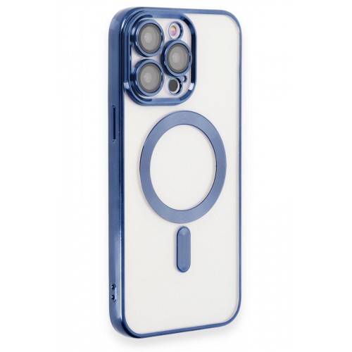 Newface iPhone 15 Pro Max Kılıf Kross Magneticsafe Kapak - Lacivert Newface iPhone 15 Pro Max Kılıf Kross Magneticsafe Kapak - Lacivert