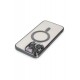 Newface iPhone 15 Pro Max Kılıf Kross Magneticsafe Kapak - Titan Gri