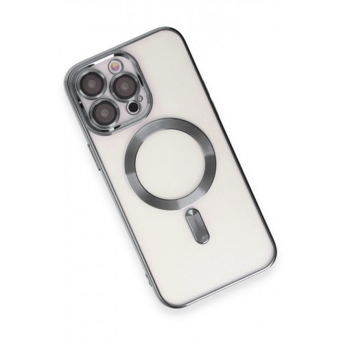 Newface iPhone 15 Pro Kılıf Kross Magneticsafe Kapak - Titan Gri Newface iPhone 15 Pro Kılıf Kross Magneticsafe Kapak - Titan Gri