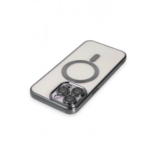 Newface iPhone 15 Pro Kılıf Kross Magneticsafe Kapak - Titan Gri Newface iPhone 15 Pro Kılıf Kross Magneticsafe Kapak - Titan Gri