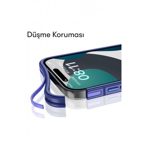 Joko iPhone 15 Pro Max Rocky Magsafe Kapak - Siyah Joko iPhone 15 Pro Max Rocky Magsafe Kapak - Siyah