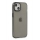 Newface iPhone 15 Kılıf Anka PC Magneticsafe Sert Metal Kapak - Siyah