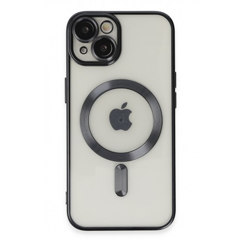 Newface iPhone 15 Kılıf Kross Magneticsafe Kapak - Siyah Newface iPhone 15 Kılıf Kross Magneticsafe Kapak - Siyah