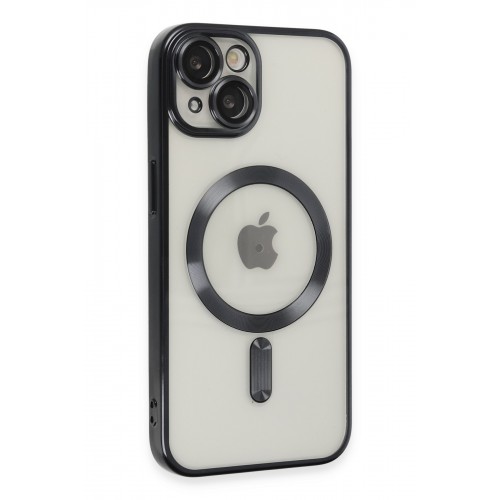 Newface iPhone 15 Kılıf Kross Magneticsafe Kapak - Siyah Newface iPhone 15 Kılıf Kross Magneticsafe Kapak - Siyah