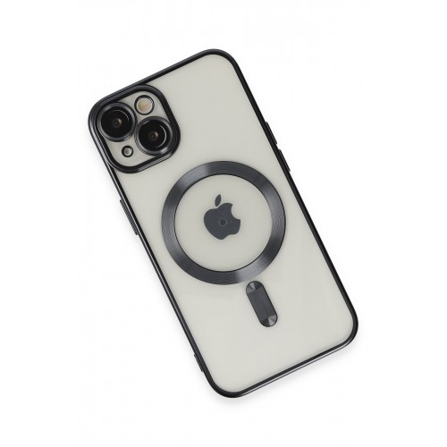 Newface iPhone 15 Kılıf Kross Magneticsafe Kapak - Siyah Newface iPhone 15 Kılıf Kross Magneticsafe Kapak - Siyah