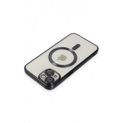 Newface iPhone 15 Kılıf Kross Magneticsafe Kapak - Siyah Newface iPhone 15 Kılıf Kross Magneticsafe Kapak - Siyah