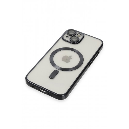 Newface iPhone 15 Kılıf Kross Magneticsafe Kapak - Siyah Newface iPhone 15 Kılıf Kross Magneticsafe Kapak - Siyah