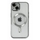 Newface iPhone 15 Kılıf Kross Magneticsafe Kapak - Gümüş Newface iPhone 15 Kılıf Kross Magneticsafe Kapak - Gümüş