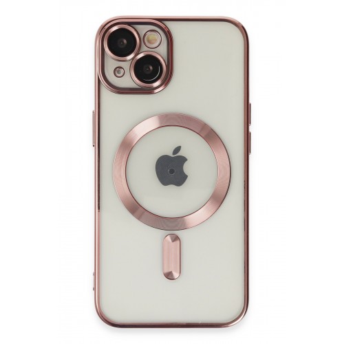 Newface iPhone 15 Kılıf Kross Magneticsafe Kapak - Rose Newface iPhone 15 Kılıf Kross Magneticsafe Kapak - Rose